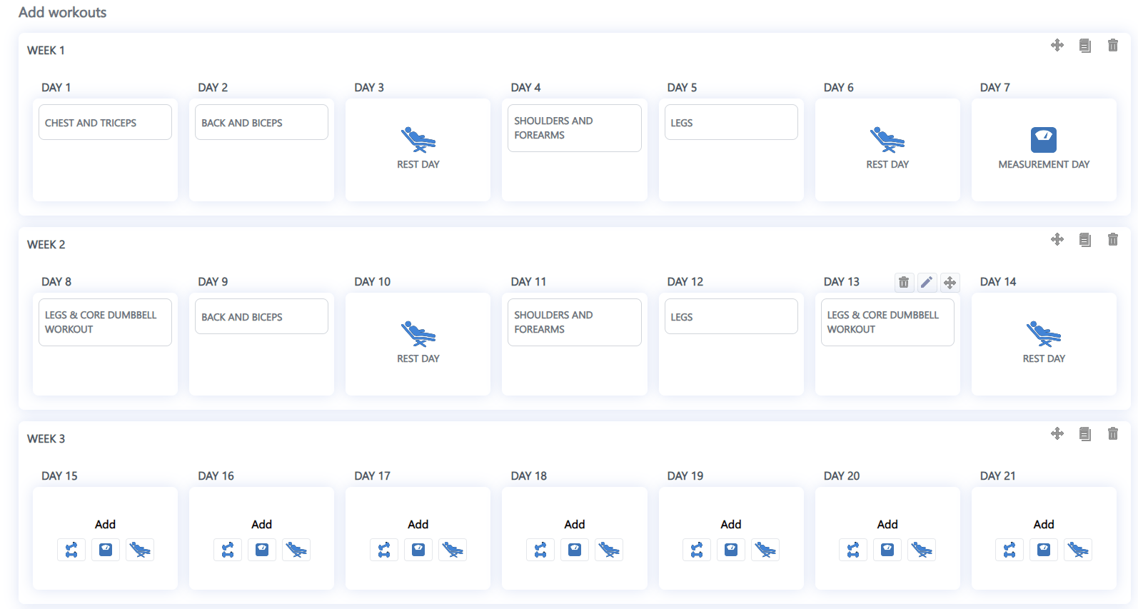Create Diverse Programs Interface