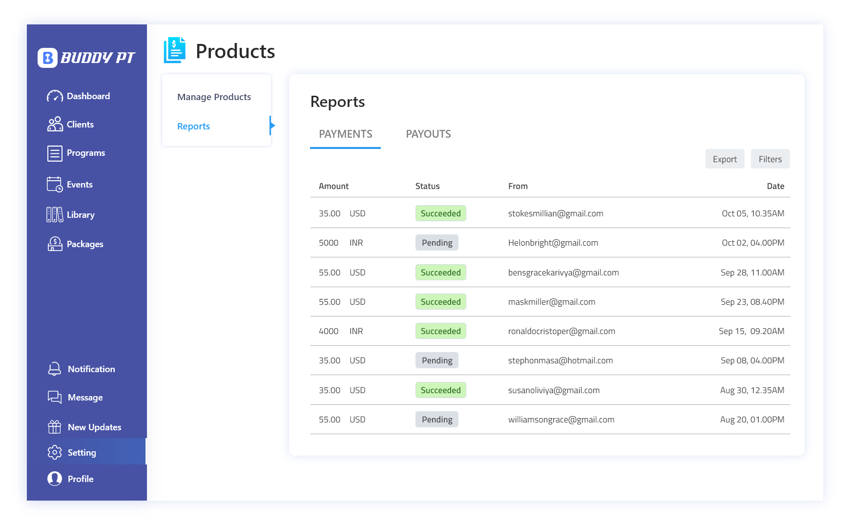 Offline Payments, Online Tracking